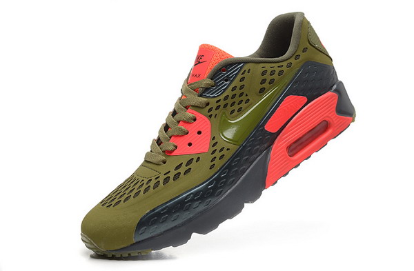 Air Max 90 Ultra BR Mens Shoe Olive / Black / Bright Red